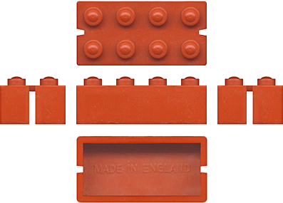 235726 de base Bloc de construction avec coin 1x2x2 Noir//50 pièces LEGO ® Nº
