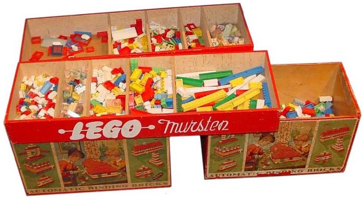 Boite de briques Lego Creator 4105 - jouets rétro jeux de société figurines  et objets vintage