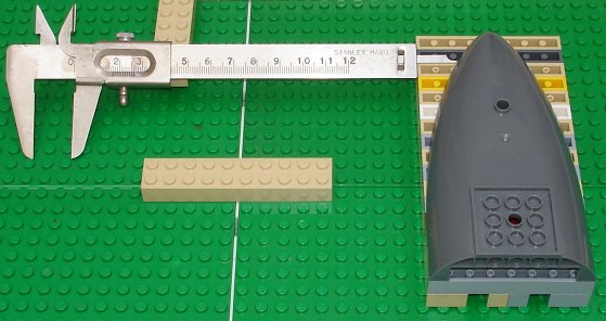Carte imprimée sur brique lisse 6X6 - France - Brique Lego® Blanc